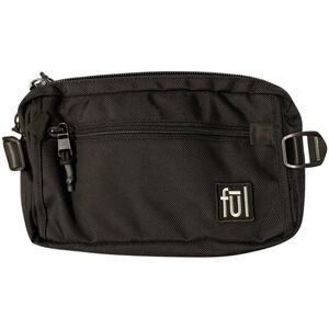 Ful Tactics Collection Crossbody Bag for Men and Women, FLMB0058-001, Black